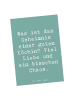 Mr. & Mrs. Panda Wanddeko Spruch Köchin Chaos mit Spruch in Meeresbrise
