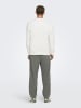 ONLY & SONS Sweatshirt in Cloud Dancer 1