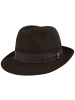 Borsalino Trilby in schwarz