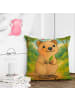 Mr. & Mrs. Panda Kuschelkissen Quokka Happy Design ohne Spruch in Weiß