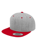  Flexfit Snapback in heather/red