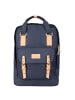 Doughnut Macaroon Large Reborn - Rucksack 15" in navy