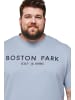 Boston Park Kurzarm T-Shirt in taubenblau