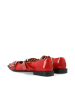 Bianco Ballerinas in Red