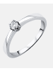 Diamant L'éternel Solitär-Ring aus 585 Weißgold