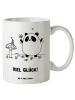 Mr. & Mrs. Panda jumbotasse Panda Glück mit Spruch in Weiß