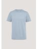 Hessnatur Hessnatur T-Shirt Regular aus Regenerative Organic Cotton (ROC) in perlblau