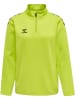 Hummel Halbreißverschluss Sweatshirt Hmlcore Damen in LIME POPSICLE