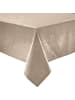 Erwin Müller Jacquard, Baumwollmischung Outdoor-Tischdecke Terrassa in cappuccino