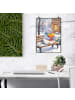 Mr. & Mrs. Panda Bild Taube Winter Pommes Design ohne Spruch in Weiß