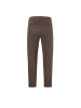 MAC HOSEN Stoffhose Chino turn up in schoko