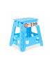 relaxdays Klapphocker in Blau - (B)39 x (H)39 cm x (T)32 cm