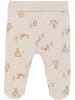Fixoni Kinder Leggings "Pants with Feet AOP" in Braun