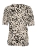 Kaffe Strickpullover KAliz Regular fit in FeatherG./Black Leopard
