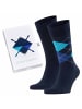 Burlington Socken 2er Pack in Blau