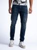 Petrol Industries Russel Regular Tapered Fit Denim Roadrunner in Blau