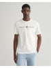 Gant T-Shirt in eggshell