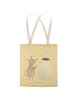 Mr. & Mrs. Panda Tasche Maus Sterne ohne Spruch in Gelb Pastell