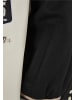 FUBU FUBU Damen FW231-017-1 FUBU College Varsity Jacket in black/offwhite/sand