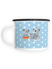 Mr. & Mrs. Panda Outdoor Tasse Koala Familie ohne Spruch in Blau Pastell
