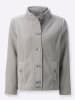 WITT WEIDEN Fleece-Jacke in steingrau-meliert
