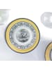 Villeroy & Boch Frühstücksteller Audun Ferme ø 21,6 cm weiß-grau-gelb in weiß-grau-gelb