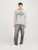 Jack & Jones Kapuzenpullover in White Melange