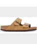 Birkenstock Sandale Arizona Suede Embossed in Beige