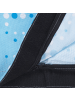 Beliani Sitzsackbezug FUZZY in Blau - (W) 180 x (L) 140 cm