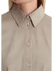 Marc O'Polo Samtbluse fitted in chalky mauve