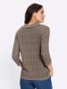 WITT WEIDEN Polopullover in taupe