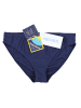 Aquarti Aquarti Damen Bikini Hose mit mittelhohem Bund in dunkelblau