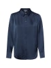 Marie Lund Satinbluse Mandy in marine