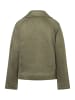 More & More softe Jacke in Wildleder-Optik in olive leaf