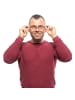 Ermenegildo Zegna Männer Optische Fassungen Halbrand Bronze