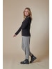 ZHRILL Sweatshirt ZHABIGAIL STRIPES BLACK in STRIPES BLACK