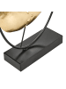 Beliani Dekofigur LUSK in Gold/Schwarz - (W) 30 x (H) 63 x (L) 12 cm