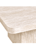 Beliani Couchtisch DUSON in Beige - (W) 80 x (H) 44 x (L) 80 cm