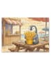 Mr. & Mrs. Panda Puzzle Pinguin Pommes Eimer Design ohne Spruch in Weiß