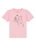 wat? Apparel T-Shirt Cathand in Rosa