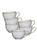 Ritzenhoff & Breker 6er Set Kaffeetassen Portofino in 220 ml in grau