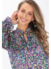 IZIA Blouse in blue multicolor