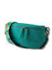 Toscanto Leder Gürteltasche Toscanto Tasche türkis, mehrfarbig ca. 25cm