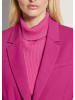 MADELEINE Langer Jersyblazer mit Revers in magenta