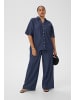KAFFE curve Hemd halbarm KCJADA Regular fit in Dark Blue Chambray