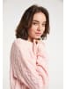 myMo Damen Strickpullover in Rosa