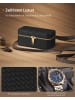 SONGMICS HOME Uhrenbox Bridie in Schwarz - (B)20 x (H)9 x (T)10 cm