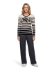 Betty Barclay Basic Shirt mit Print in Beige/Schwarz