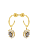 Amor Charm Creole Silber 925, gelbvergoldet in Gold