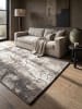 KADIMA DESIGN OGLIO Teppich Kurzflor Natur 120x170 Vintage Polypropylen Wohnzimmer in Natur